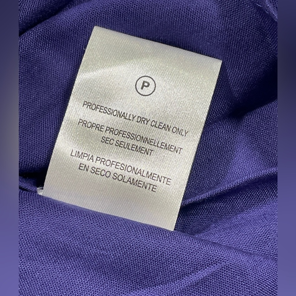 Anthropologie Purple Siddhartha Bansal Marble Dyed Pleated Maxi Skirt Size 2 - Picture 11 of 14